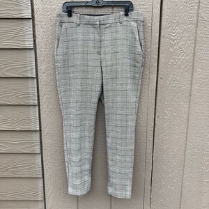 H&M women’s size 14 plaid pants for office wear